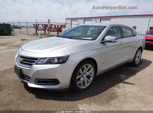 2G1105S31L9104489 2020 CHEVROLET IMPALA Gray Առջևի ձախ երեք քառորդ տեսարան