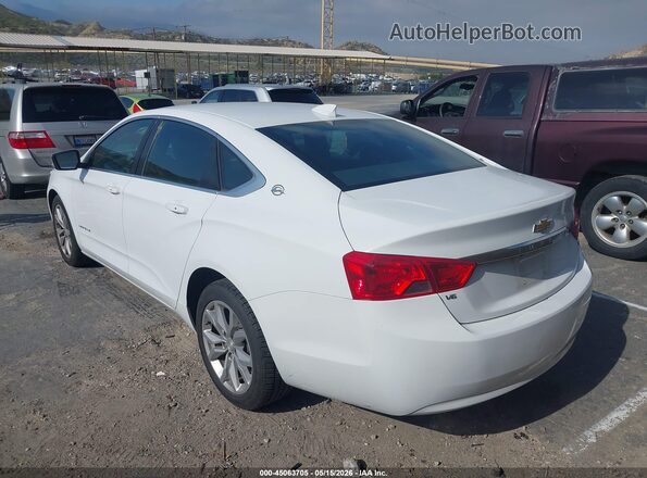 2G1105S32J9146182 2018 CHEVROLET IMPALA White Trasero izquierdo