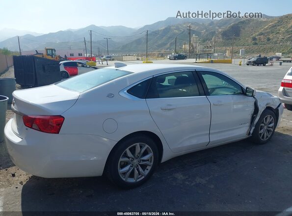 2G1105S32J9146182 2018 CHEVROLET IMPALA White Vista interior trasera