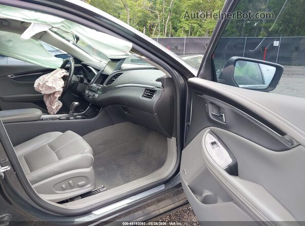 2G1105S32K9106685 2019 CHEVROLET IMPALA Серый Вид салона спереди