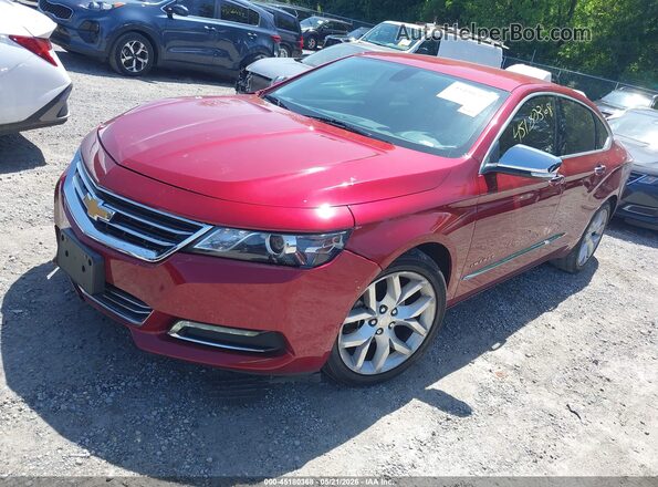 2G1105S32K9158057 2019 CHEVROLET IMPALA Red Передня ліва чверть