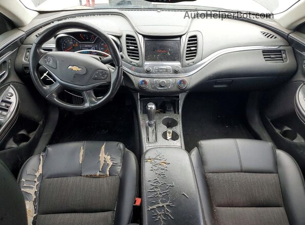 2G1105S33H9103366 2017 CHEVROLET IMPALA Black Вид панелі приладів
