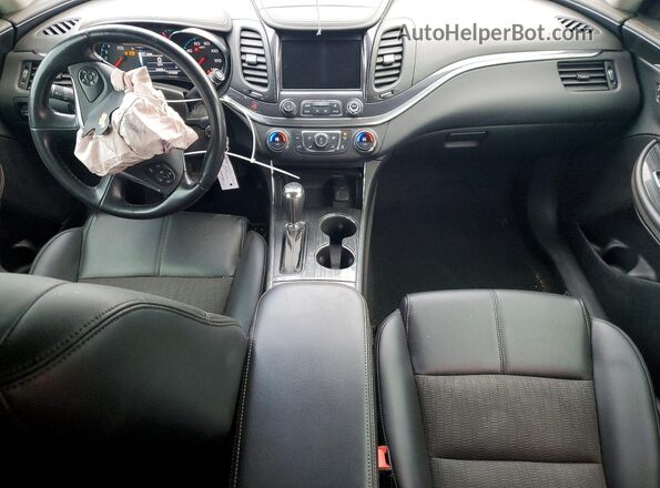 2G1105S33H9133841 2017 CHEVROLET IMPALA Silver Widok deski rozdzielczej