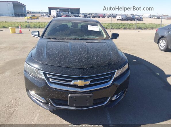 2G1105S34H9100427 2017 CHEVROLET IMPALA Black ხელსაწყოთა პანელის ხედი