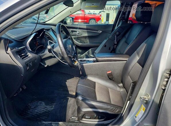 2G1105S35H9112263 2017 CHEVROLET IMPALA Gray Vista interior delantera