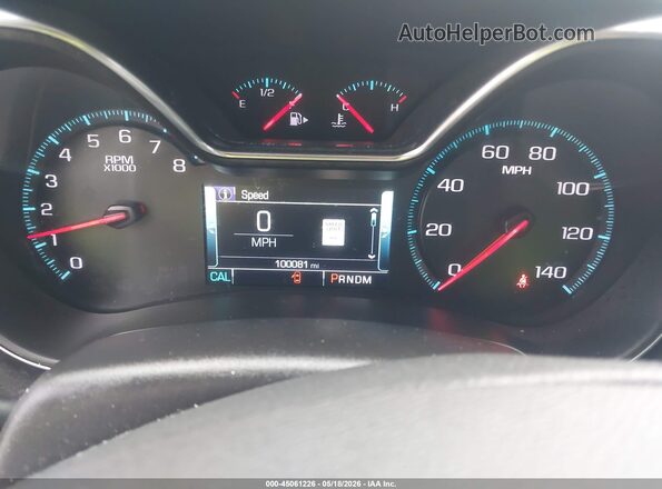 2G1105S35K9145187 2019 CHEVROLET IMPALA Blue Հետևի նստատեղերի տեսք