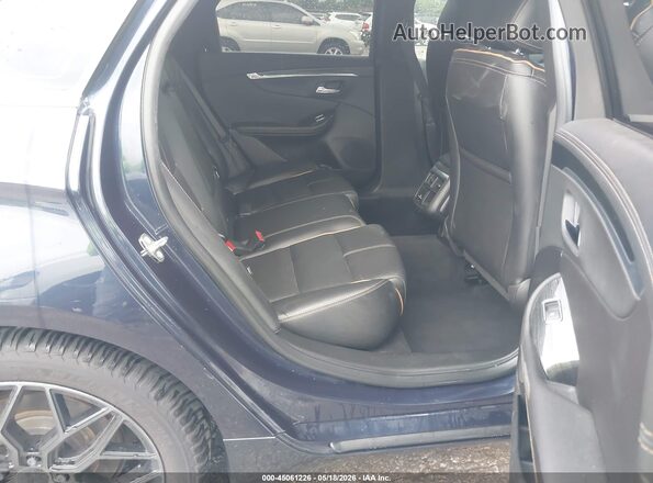 2G1105S35K9145187 2019 CHEVROLET IMPALA Blue VIN կոդի պիտակի տեսք