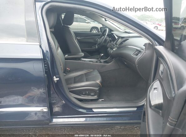2G1105S35K9145187 2019 CHEVROLET IMPALA Blue Սալոնի դիմացի տեսք