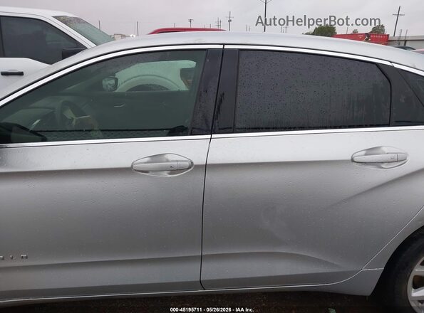 2G1105S37J9115574 2018 CHEVROLET IMPALA Silver 