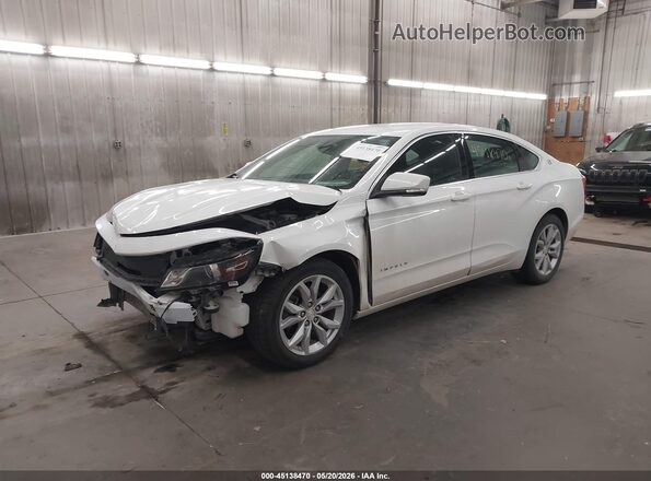2G1105SA0G9171833 2016 CHEVROLET IMPALA White Առջևի ձախ երեք քառորդ տեսարան