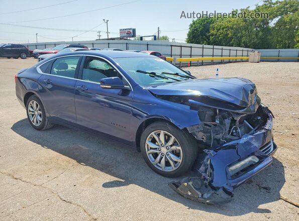 2G1105SA3G9168585 2016 CHEVROLET IMPALA Blue წინა მარჯვენა