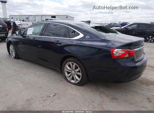 2G1105SA3H9134339 2017 CHEVROLET IMPALA Dark Blue Задняя левая четверть