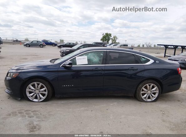 2G1105SA3H9134339 2017 CHEVROLET IMPALA Dark Blue Панорамный вид салона 360°