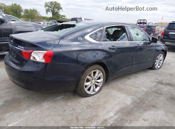 2G1105SA3H9134339 2017 CHEVROLET IMPALA Dark Blue Задняя правая четверть