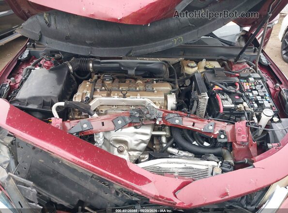 2G1105SA7H9139298 2017 CHEVROLET IMPALA Red Vista trasera