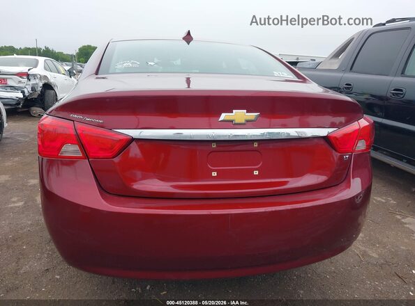 2G1105SA7H9139298 2017 CHEVROLET IMPALA Red 