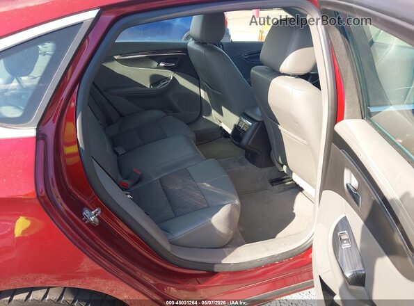 2G1105SA8G9155914 2016 CHEVROLET IMPALA Red Widok naklejki z numerem VIN