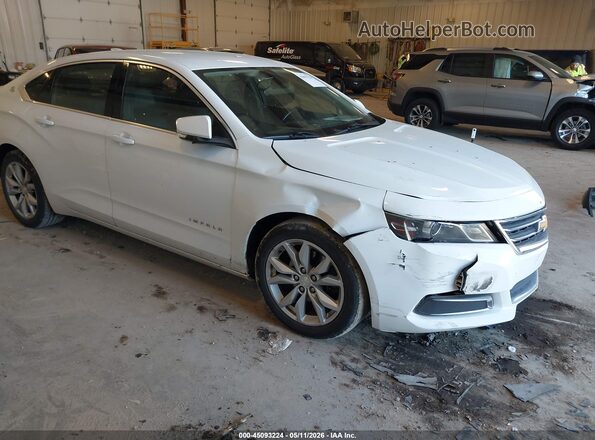 2G1105SA8H9137916 2017 CHEVROLET IMPALA White Widok z przodu