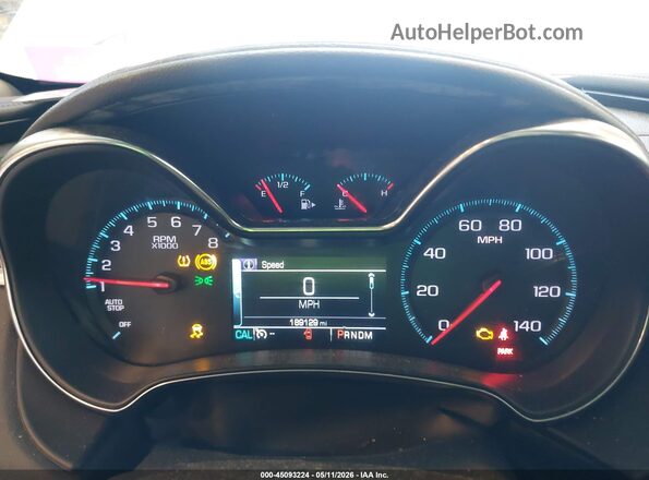 2G1105SA8H9137916 2017 CHEVROLET IMPALA White Widok tylnych siedzeń