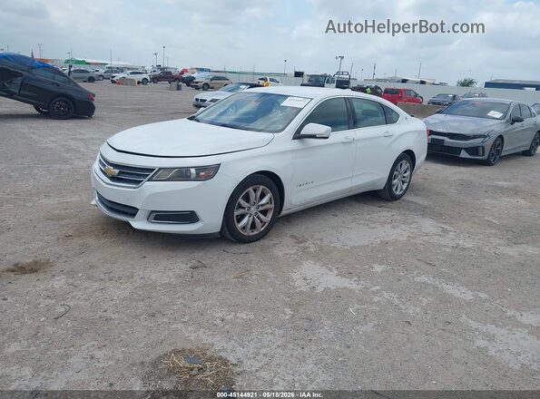 2G1105SAXG9182595 2016 CHEVROLET IMPALA White Vista tres cuartos delantera izquierda