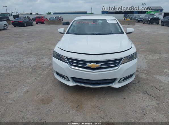 2G1105SAXG9182595 2016 CHEVROLET IMPALA White Vista del cuadro de instrumentos