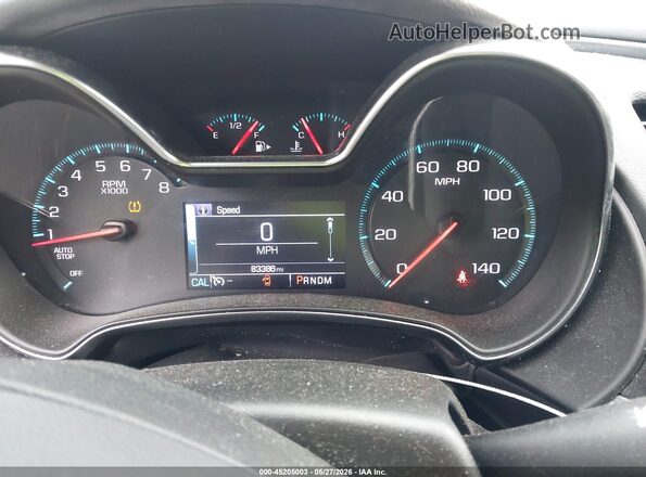 2G1105SAXH9172022 2017 CHEVROLET IMPALA Black Widok tylnych siedzeń