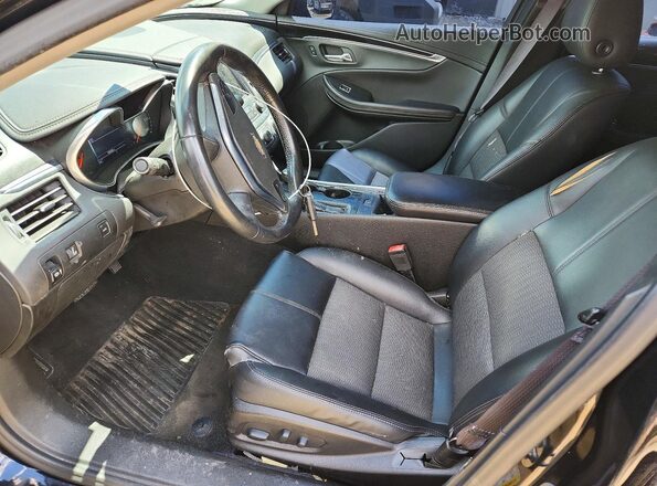 2G1105SAXH9177088 2017 CHEVROLET IMPALA Black Սալոնի դիմացի տեսք