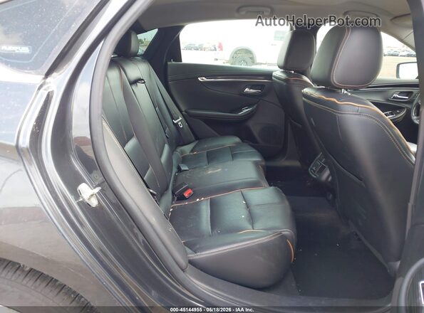 2G1125S34J9141608 2018 CHEVROLET IMPALA Gray VIN კოდის სტიკერის ხედი