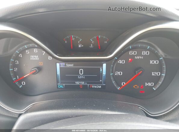2G1125S34J9141608 2018 CHEVROLET IMPALA Gray უკანა სავარძლების ხედი
