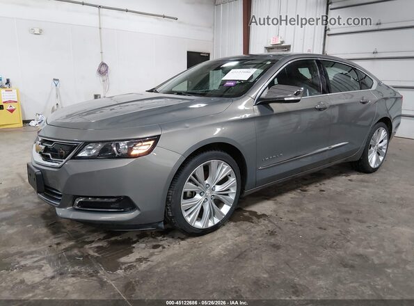 2G1145S32H9191847 2017 CHEVROLET IMPALA Gray Przód lewy