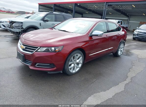 2G1145S36H9187784 2017 CHEVROLET IMPALA Red 
