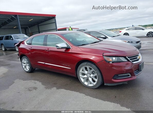 2G1145S36H9187784 2017 CHEVROLET IMPALA Red 