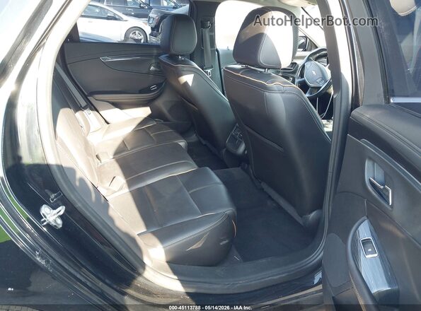 2G1145S3XG9131796 2016 CHEVROLET IMPALA Black Widok naklejki z numerem VIN