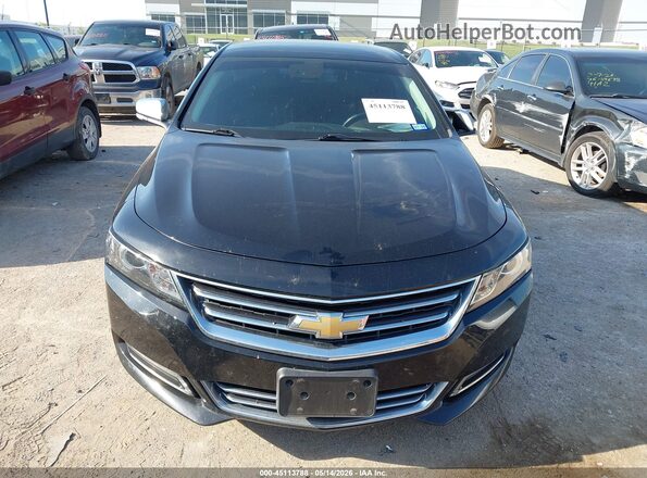 2G1145S3XG9131796 2016 CHEVROLET IMPALA Black Widok zestawu wskaźników