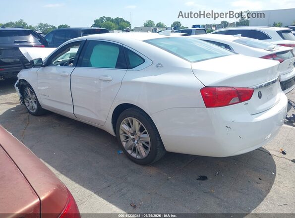 2G11X5S32H9103502 2017 CHEVROLET IMPALA White უკანა მარცხენა