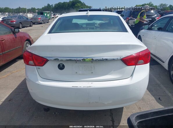 2G11X5S32H9103502 2017 CHEVROLET IMPALA White 