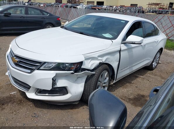 2G11Z5S35K9124538 2019 CHEVROLET IMPALA Белый Передняя левая четверть