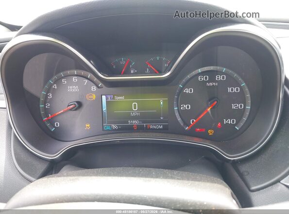2G11Z5S35K9124538 2019 CHEVROLET IMPALA Белый Вид задних сидений