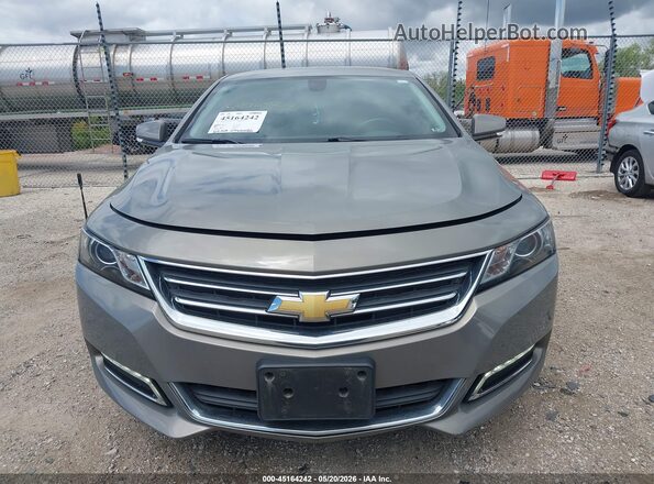 2G11Z5SA5K9125476 2019 CHEVROLET IMPALA Gray Widok zestawu wskaźników
