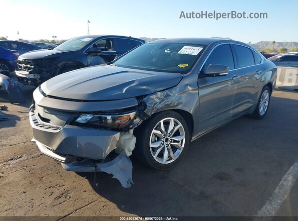 2G11Z5SA9K9149196 2019 CHEVROLET IMPALA Серый Передняя левая четверть