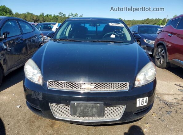 2G1WA5E38G1132017 2016 CHEVROLET IMPALA Black წინა ხედი