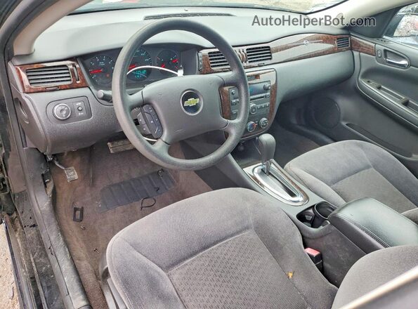 2G1WA5E38G1132017 2016 CHEVROLET IMPALA Black წინა პანელის ხედი