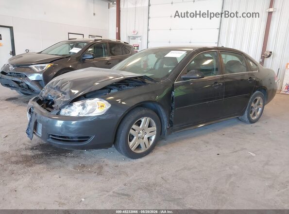 2G1WB5E30G1187090 2016 CHEVROLET IMPALA Серый Передняя левая четверть