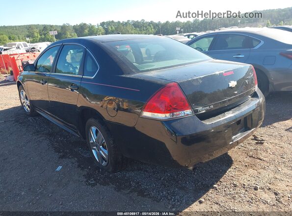 2G1WD5E30G1164659 2016 CHEVROLET IMPALA Black Rear left