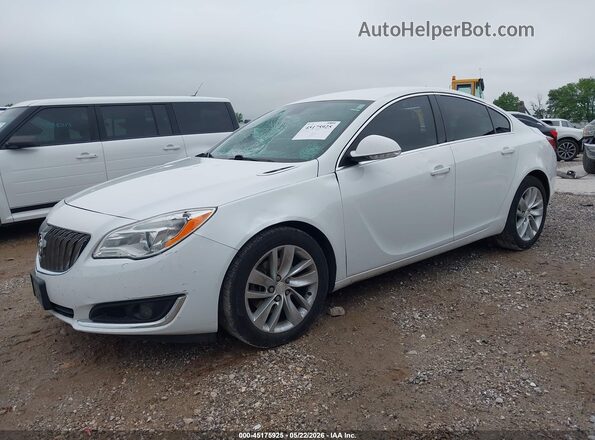 2G4GK5EX4G9160079 2016 BUICK REGAL Белый Передняя левая четверть