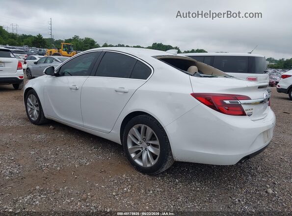 2G4GK5EX4G9160079 2016 BUICK REGAL Белый Задняя левая четверть