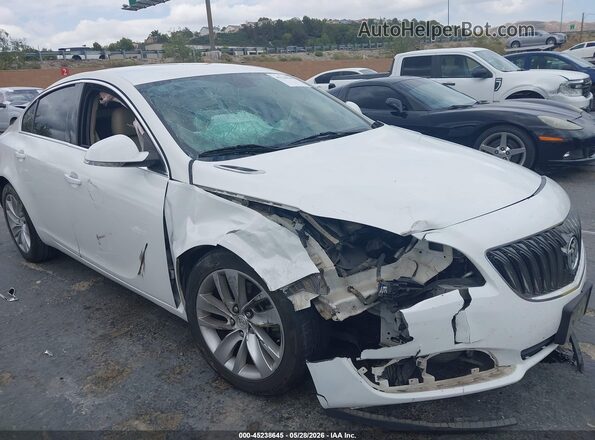 2G4GK5EX7G9136388 2016 BUICK REGAL White Դիմացի տեսք