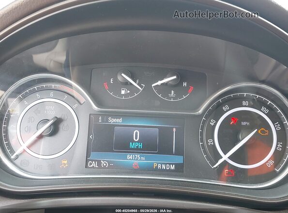 2G4GK5EX7G9187468 2016 BUICK REGAL Dark Blue Հետևի նստատեղերի տեսք