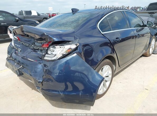 2G4GK5EX7G9187468 2016 BUICK REGAL Dark Blue 