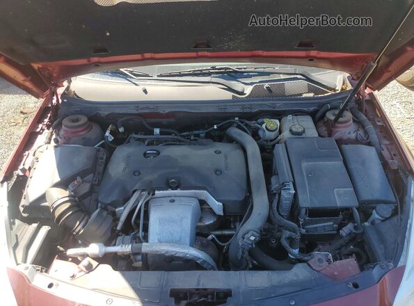 2G4GK5EX8G9205699 2016 BUICK REGAL Red Rear interior view